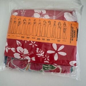 FINAL PRICE Pomaré Multi Style Dress Floral Dresses Blue & Pink / Red & White